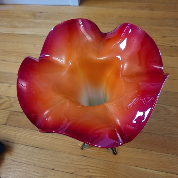 Vase art glace - Picture 4 of 5